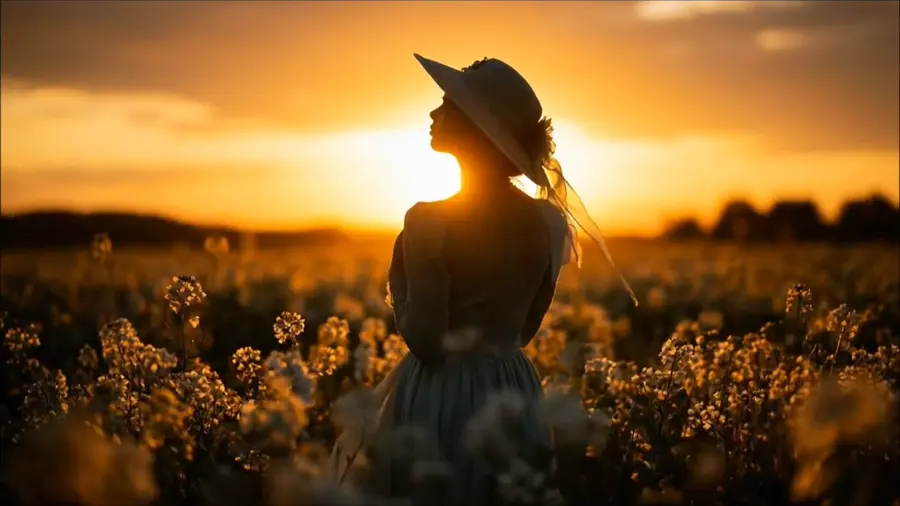 FLOWER DANCE — 석양의 실루엣