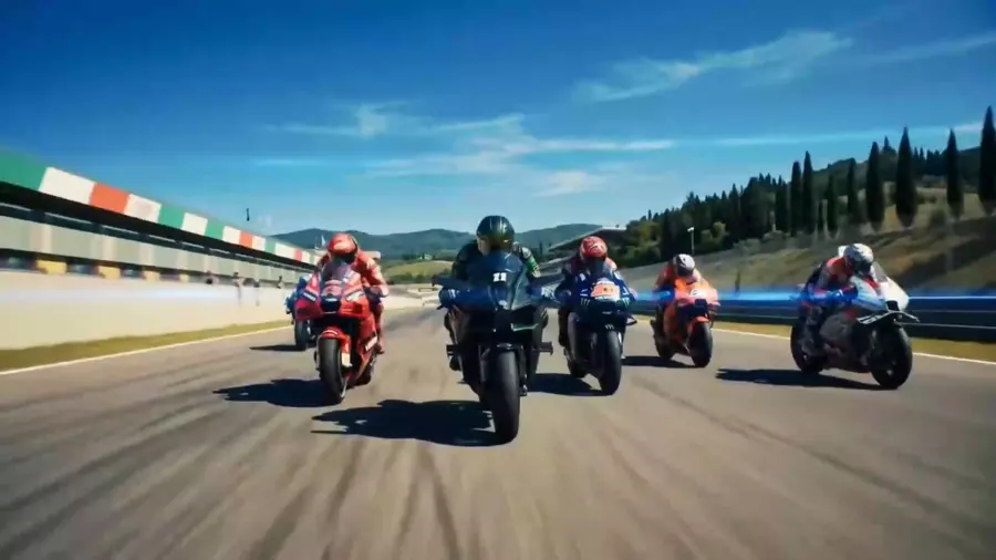 MOTO GP — 헬멧 시야로 본 주행