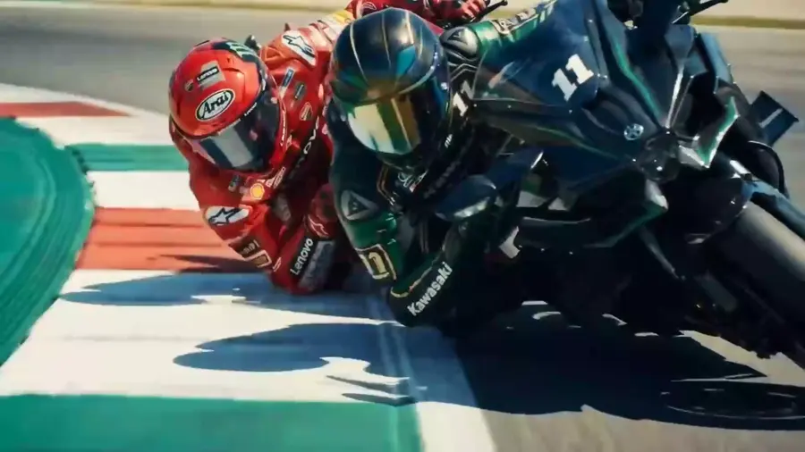 MOTO GP — 텔레메트리가 켜진 개러지